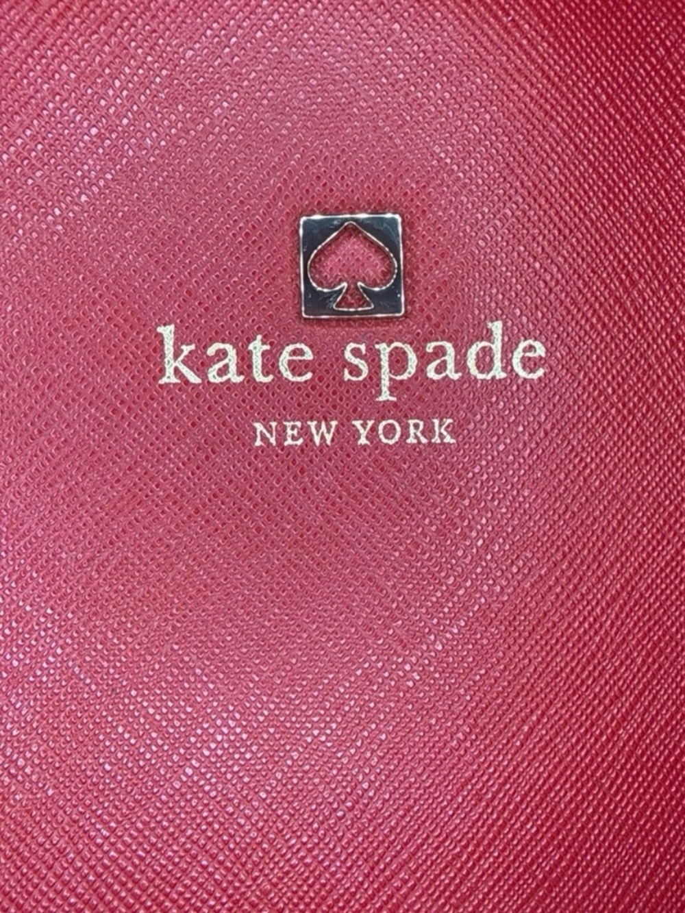 kate spade Red Leather Top-Handle Satchel - Picture 2 of 5